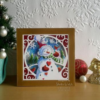 Creative Expressions - Paper Cuts Craft Dies -  Frosty Cheer  - Stanze