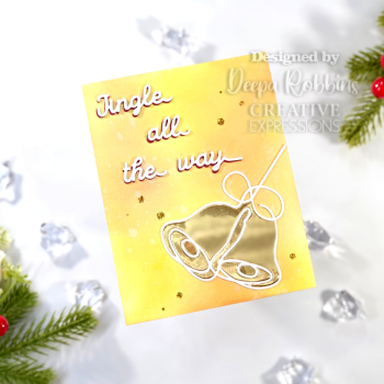 Creative Expressions - Paper Cuts Craft Dies -  One-liner Collection - Jingle All the Way - Stanze