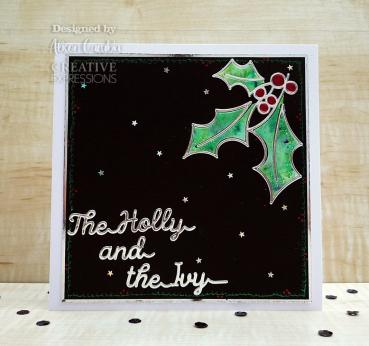 Creative Expressions - Paper Cuts Craft Dies -  One-liner Collection - Jingle Bells  - Stanze