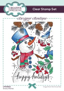 Creative Expressions - Clear Stamp A6 - Snowy Wishes  - Stempel