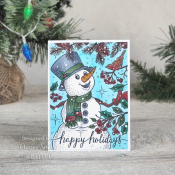 Creative Expressions - Clear Stamp A6 - Snowy Wishes  - Stempel