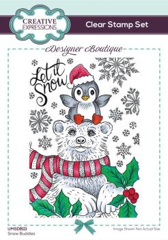 Creative Expressions - Clear Stamp A6 - Snow Buddies  - Stempel