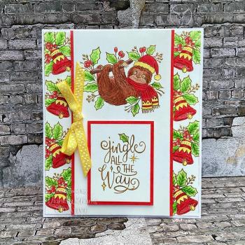 Creative Expressions - Clear Stamp A6 - Jingle All The Way - Stempel