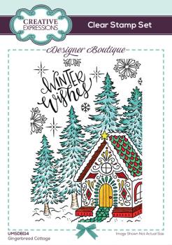 Creative Expressions - Clear Stamp A6 - Gingerbread Cott - Stempel