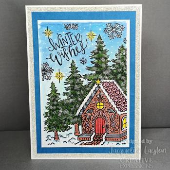 Creative Expressions - Clear Stamp A6 - Gingerbread Cott - Stempel