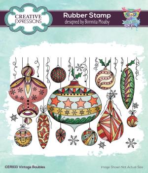 Creative Expressions - Clear Stamp A6 -  Vintage Baubles  - Stempel