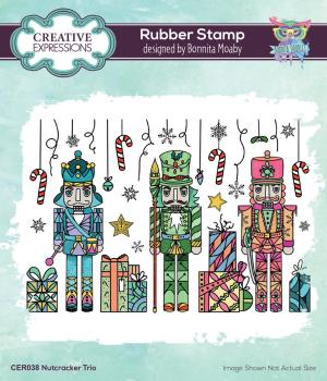 Creative Expressions - Clear Stamp A6 - Nutcracker Trio - Stempel