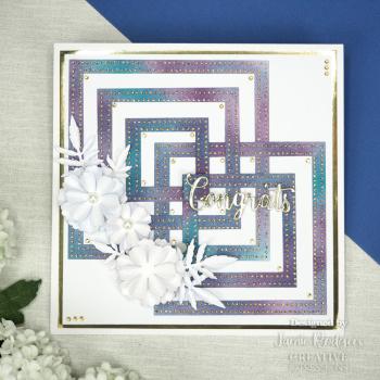 Creative Expressions - Stencil -  Duo Squares - Schablone