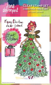 Creative Expressions - Clear Stamp - Christmas Tree Fairy  - Stempel