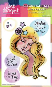 Creative Expressions - Clear Stamp - Mince Pie Fairy  - Stempel