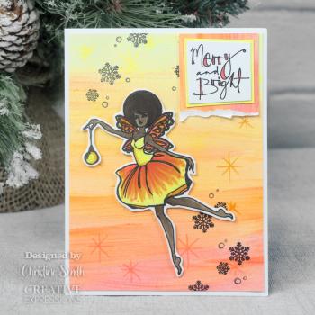 Creative Expressions - Clear Stamp -  Snowflake Fairy - Stempel