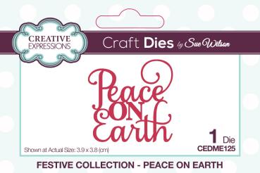 Creative Expressions - Craft Dies -  Festive Mini Expressions Peach on Earth - Stanze