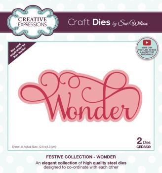 Creative Expressions - Craft Dies -  Festive Wonder  - Stanze