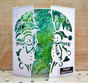 Creative Expressions - Craft Dies -  Paper Cuts Two's Company Double Edger  - Stanze