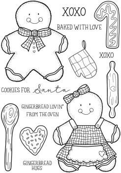 Creative Expressions - Clear Stamp A5 - Gingerbread Bakes  - Stempel