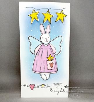 Creative Expressions - Clear Stamp A6 -  Angel Bunny  - Stempel