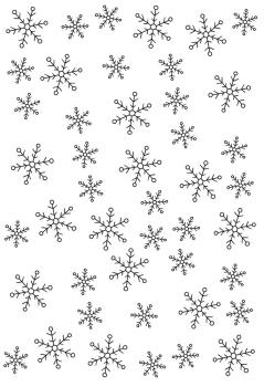 Creative Expressions - Rubber Stamp -  Snow Storm Background  - Gummistempel