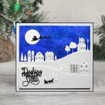 Creative Expressions - Craft Dies -  Festive Mini Expressions Dashing Through The Snow  - Stanze