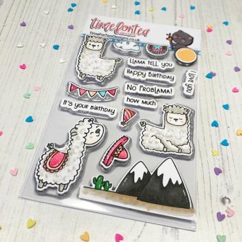 Time For Tea Clear Stamps Designs Llama Tell You