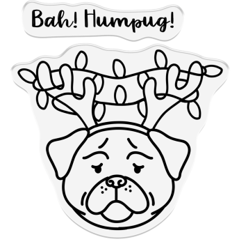 Crafters Companion - Bah! Humpug - Clear Stamps