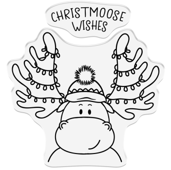 Crafters Companion - Christmoose  - Clear Stamps