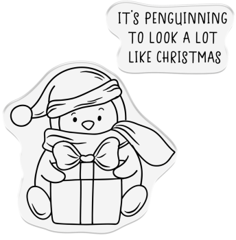 Crafters Companion - It´s Penguinning - Clear Stamps