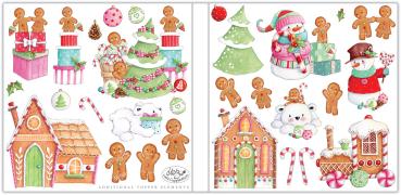 Craft Consortium - Paper Pad 6x6 Inch-  Candy Christmas - Papierblock