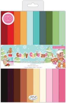 Craft Consortium - Paper Pad A4 - " Candy Christmas  - Papierblock