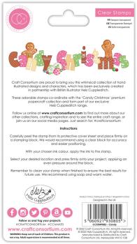 Craft Consortium - Clear Stamp -Candy Christmas - Stempel