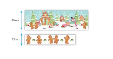 Craft Consortium - Washi Tape - " Candy Christmas "  