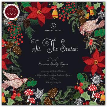 Craft Consortium - Paper Pad 6x6 Inch-  Tis the Season - Papierblock