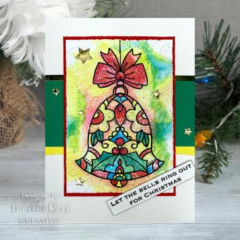 Woodware - Clear Stamps - Christmas Bell  - Stempel 