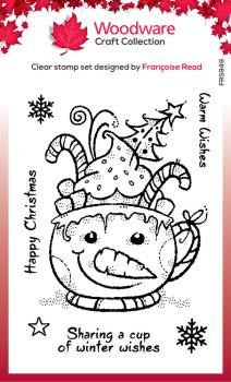 Woodware - Clear Stamps - Frosty Cup  - Stempel 