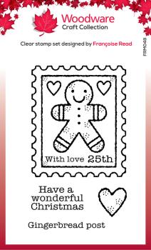 Woodware - Clear Stamps - Gingerbread Stamp  - Stempel 