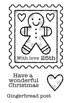 Woodware - Clear Stamps - Gingerbread Stamp  - Stempel 