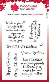 Woodware - Clear Stamps - Loving Christmas  - Stempel 