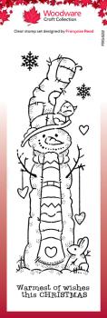 Woodware - Clear Stamps - Tall Snowman  - Stempel 