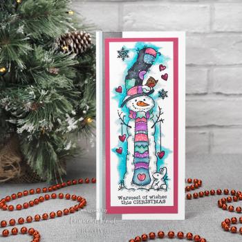 Woodware - Clear Stamps - Tall Snowman  - Stempel 