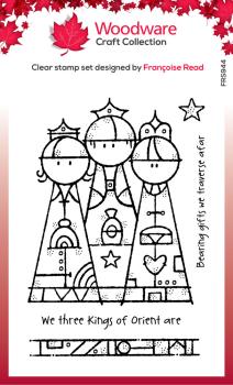 Woodware - Clear Stamps - Three Kings  - Stempel 
