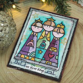 Woodware - Clear Stamps - Three Kings  - Stempel 