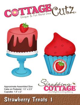 Scrapping Cottage Die - Strawberry Treats 1