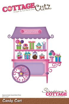 Scrapping Cottage Die - Candy Cart