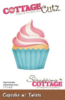 Scrapping Cottage Die - Cupcake w/ Twists