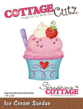 Scrapping Cottage Die - Ice Cream Sundae