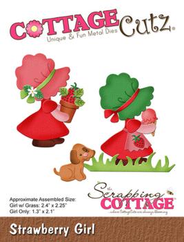 Scrapping Cottage Die - Strawberry Girl