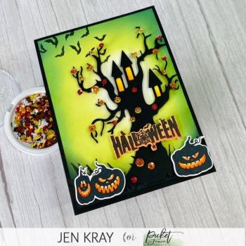 Picket Fence Studios - Sequin Mix - Halloween Pranks  - Streuteile 