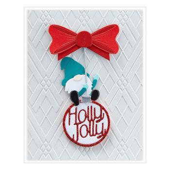 Spellbinders Dies "Holly Jolly Gnome " Stanzschablonen