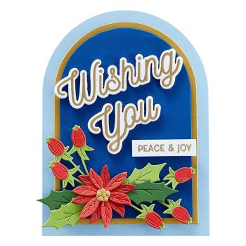 Spellbinders Stempel & Stanzset "Lots of Wishing You Sentiments"