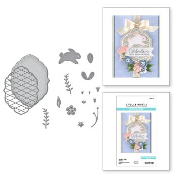 Spellbinders Dies "Spring Label Motifs" Stanzschablonen