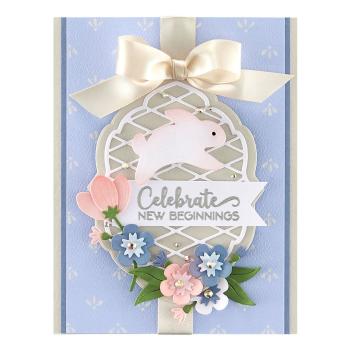 Spellbinders Dies "Spring Label Motifs" Stanzschablonen